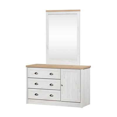 Cambridge 160X200 Queen Bedroom Set-Oak & White Oak