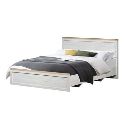 Cambridge 160X200 Queen Bed-Oak & White Oak