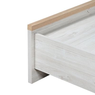 Cambridge 160X200 Queen Bed-Oak & White Oak