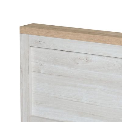 Cambridge 180X200 King Bedroom Set-Oak & White Oak