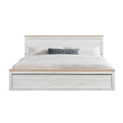 Cambridge 180X200 King Bed-Oak & White Oak