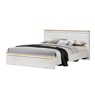 Cambridge 180X200 King Bed-Oak & White Oak