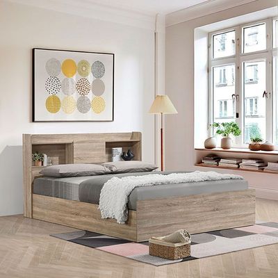 Supreme 160x200 Queen Bedroom Set-French Sonoma Oak