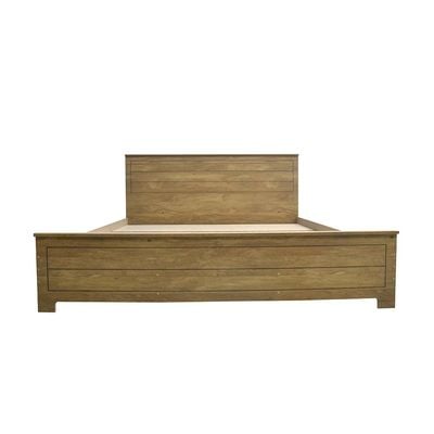 Athens 180X200 King Bed+2 Nightstands+Dresser/Mirror-Light Oak