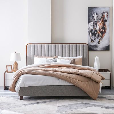 Adeline 180x200 King Bed - Brown - With 2-Year Warranty