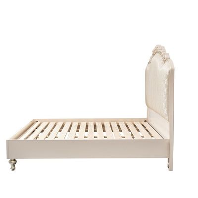 Jasmine 200x200 Super King Bed  - Light Beige - With 2-Year Warranty