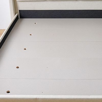 Supreme Flakes Upholstered King Bed - Beige - 180x200 cm - With 2-Year Warranty