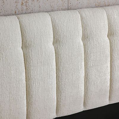 Ember 180x200 Upholstered King Bed-Natural