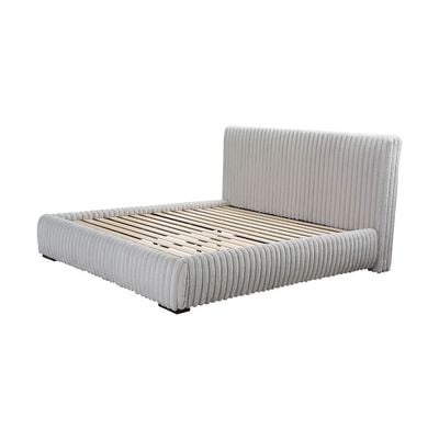 Fritz 180X200 King Bed - L.Grey