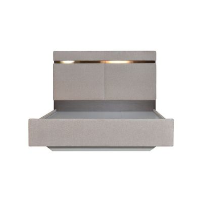 Ronin 180x200 King Bed -Beige/Bronze - With 2-Year Warranty