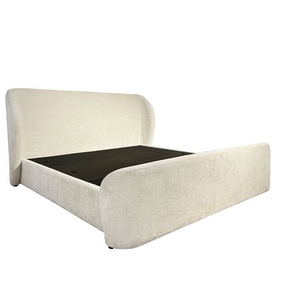 Orion 160x200 Upholstered Queen Bed - Beige