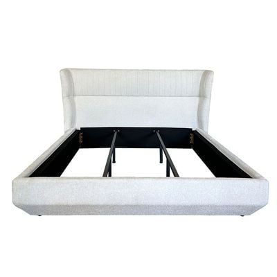 Terakkai 160x200 Upholstered Queen Bed - Beige