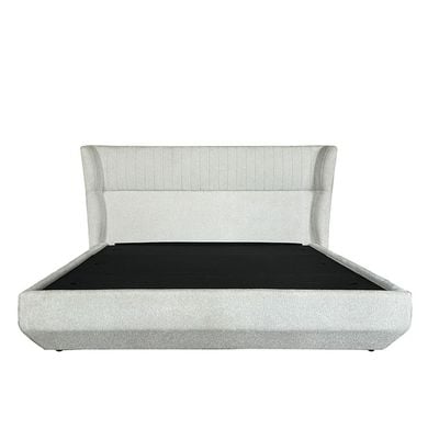 Terakkai 180x200 Upholstered King Bed - Beige