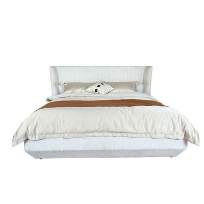 Terakkai 180x200 Upholstered King Bed - Beige