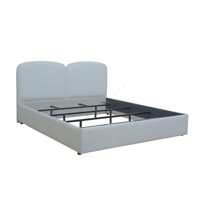 Reena 180 X 200 Upholesterd King Bed - Beige
