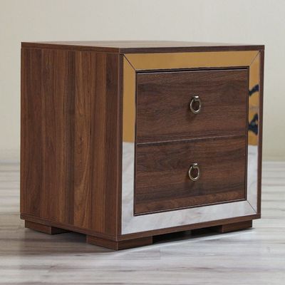 Ezekiel Bedroom Set - Walnut/Mirror