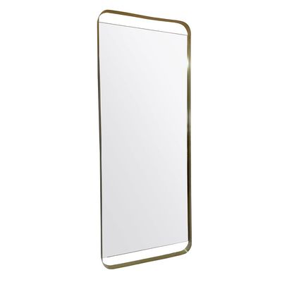 مرآة ليون الدائمة - أبيض/ذهبي - مع ضمان لمدة عامين