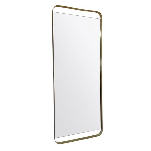 Lyon Standing Mirror - White/Gold - With 2-Year warranty