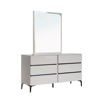Santelmo Dresser with Mirror - HG Light Grey