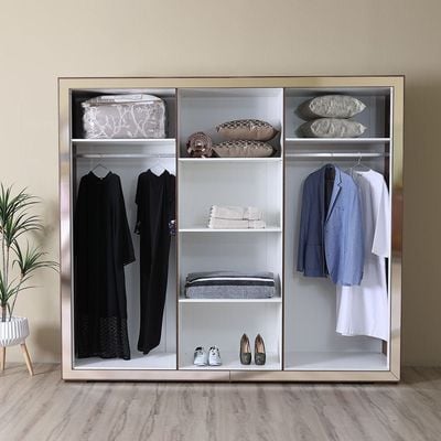 Ezekiel 6 Door Wardrobe - 2 Years Warranty