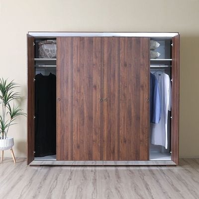 Ezekiel 6 Door Wardrobe - 2 Years Warranty