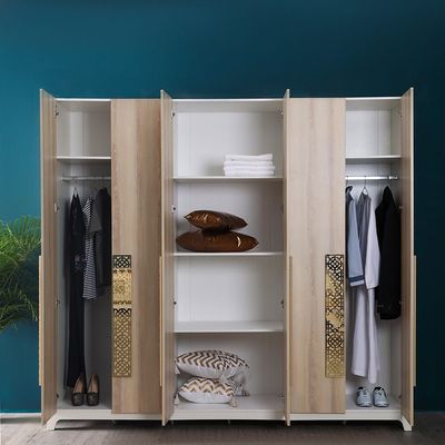 Helga 6 Door Wardrobe - 2 Years Warranty