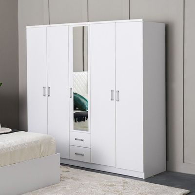 Astoria 5 Door Wardrobe - 2 Years Warranty