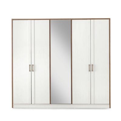 Gordion 5 Door Wardrobe - 2 Years Warranty