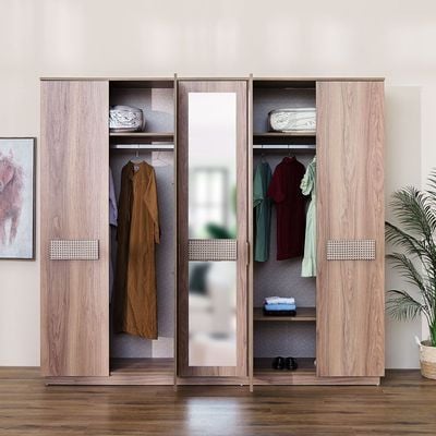 Bohem 5 Door Wardrobe - 2 Years Warranty