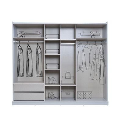 Keops Sliding Wardrobe - 2 Years Warranty