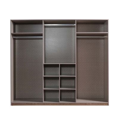 Mono 6 Door Wardrobe -Beige/Oak