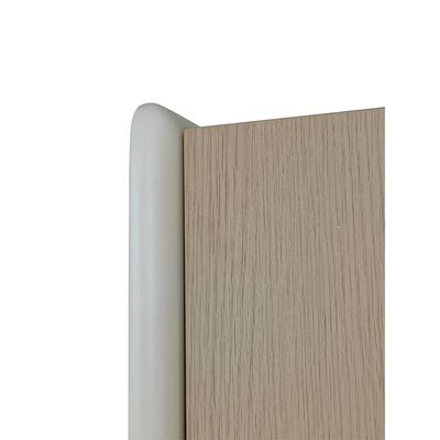 Brita 6 Door Wardrobe 2 Glass Doors - Beige/White Oak