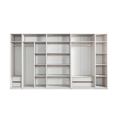 Infinity 1-Door Wardrobe with Hanger - Light Taupe - With 2-Year Warranty