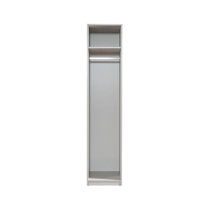 Infinity 1 Door Wardrobe W/ Hanger - L.Taupe