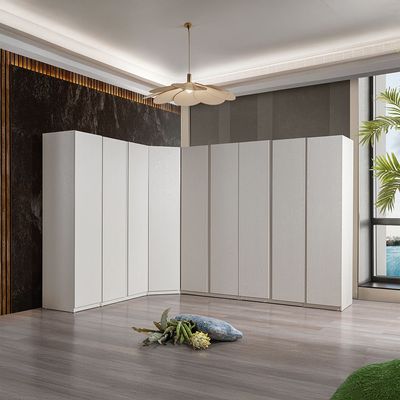 Infinity 1-Door Wardrobe with Hanger - Light Taupe - With 2-Year Warranty