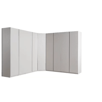 Infinity 1-Door Wardrobe with Hanger - Light Taupe - With 2-Year Warranty