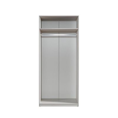 Infinity 2-Door Wardrobe with Hanger - Light Taupe - With 2-Year Warranty