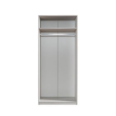 Infinity 2-Door Wardrobe with Hanger - Light Taupe - With 2-Year Warranty