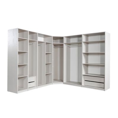 Infinity 2-Door Wardrobe with Shelves - Light Taupe - With 2-Year Warranty