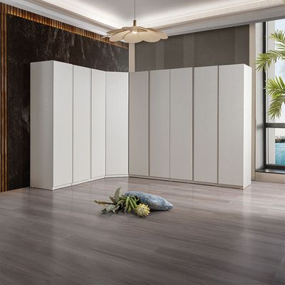 Infinity 2-Door Wardrobe with Shelves - Light Taupe - With 2-Year Warranty