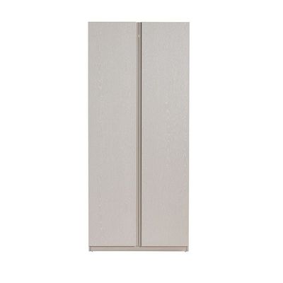 Infinity 2-Door Wardrobe with Shelves - Light Taupe - With 2-Year Warranty