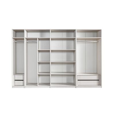 Infinity 2-Door Wardrobe with Shelves - Light Taupe - With 2-Year Warranty