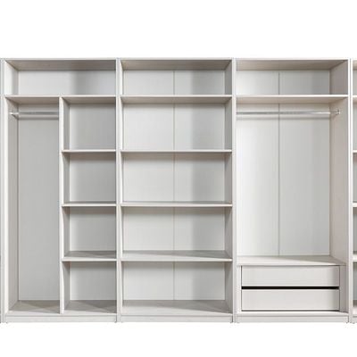 Infinity 2-Door Wardrobe with Hanger and Shelves - Light Taupe - With 2-Year Warranty