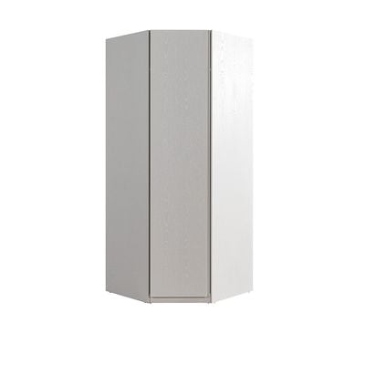 Infinity Corner Wardrobe with Hanger and Shelves - Light Taupe - With 2-Year Warranty