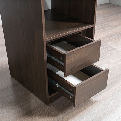 Buy Infinity Set Of 2 Drawers Internal Module For 1 Door - D.Walnut ...