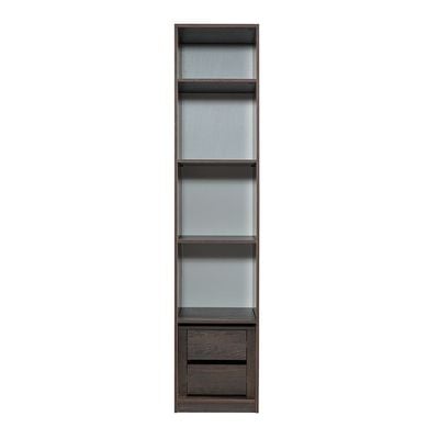 Infinity Set of 2 Drawers Internal Module for 1-Door Wardrobe - Dark Walnut - With 2-Year Warranty