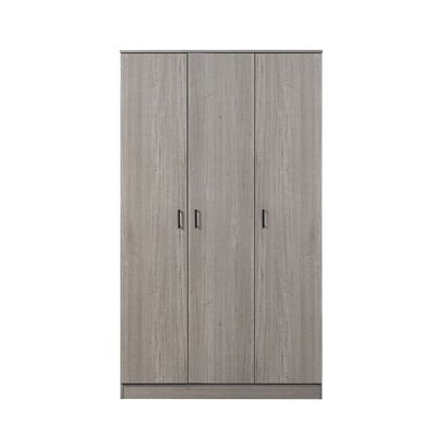 Gamorah 3Door Wardrobe-Warm Grey