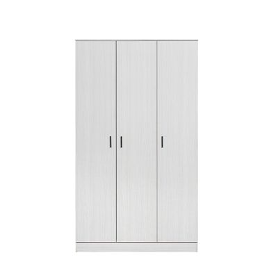 Gamorah 3Door Wardrobe-Washed White
