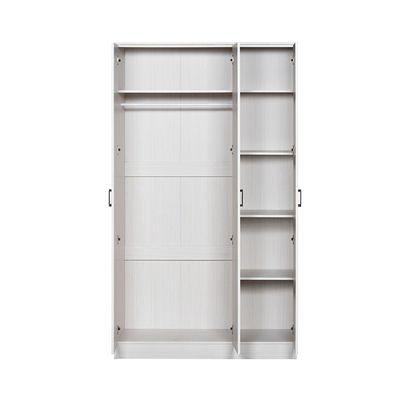 Gamorah 3Door Wardrobe-Washed White