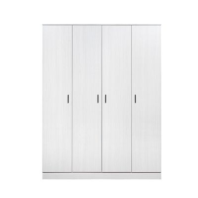 Gamorah 4Door Wardrobe-Washed White